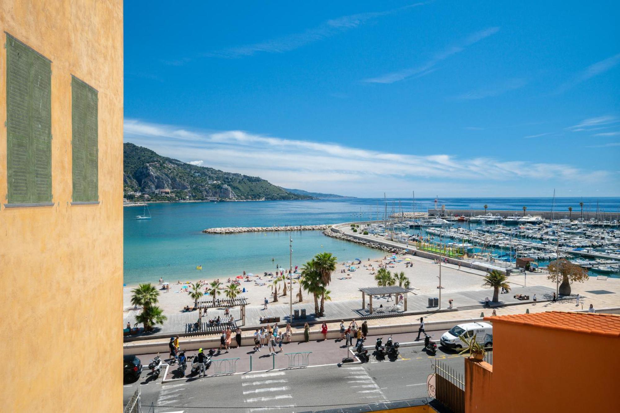 Les Sablettes - Bord De Mer - Vieille Ville - Parking Prive Ментона Екстериор снимка